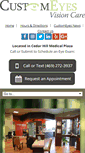 Mobile Screenshot of customeyesvisioncare.com
